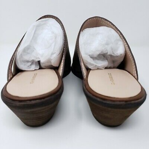 HP💝G.H.Bass Nikki Tan Leather Booties sz 7 - Picture 5 of 7